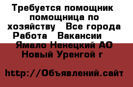 Требуется помощник, помощница по хозяйству - Все города Работа » Вакансии   . Ямало-Ненецкий АО,Новый Уренгой г.